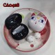 D-CA0428 CAT CONTACT LENS CASE WITH MIRROR