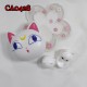 D-CA0428 CAT CONTACT LENS CASE WITH MIRROR