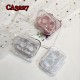 D-CA3227 ONE-BODY CLEAR CONTACT LENS CASE