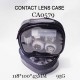 D-CA0579 2PCS CHANEL SET FLOWER TUSSES CONTACT LENS CASE WITH MIRROR