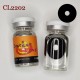 C-CL2202 22MM FULL EYE BLACK SCLERA COLOR CONTACT LENS (2PCS/PAIR)
