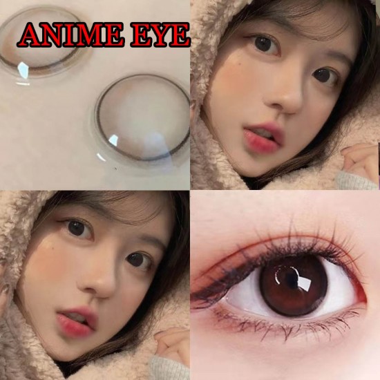 B-ANIME EYE BLACK COLOR SOFT CONTACT LENS (2PCS/PAIR)