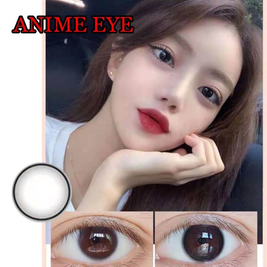 B-ANIME EYE BLACK COLOR SOFT CONTACT LENS (2PCS/PAIR)