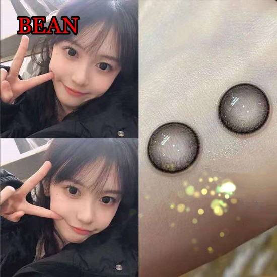 B-BEAN BLACK COLOR CONTACT LENS (2PCS/PAIR)