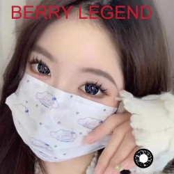 B-BERRY LEGEND BLACK COLOR SOFT CONTACT LENS (2PCS/PAIR)