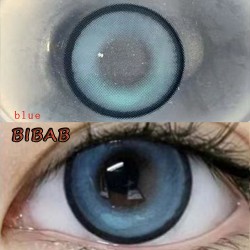B-BIBAB BLUE COLOR SOFT CONTACT LENS (2PCS/PAIR)