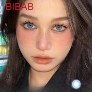 B-BIBAB BLUE COLOR SOFT CONTACT LENS (2PCS/PAIR)