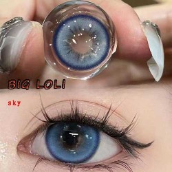 B-BIG LOLI SKY COLOR SOFT CONTACT LENS (2PCS/PAIR)