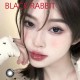 B-BLACK RABBIT COLOR SOFT CONTACT LENS (2PCS/PAIR)