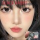 B-BLACK RABBIT COLOR SOFT CONTACT LENS (2PCS/PAIR)