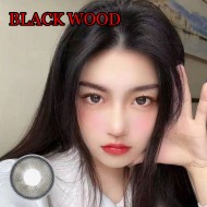 B-BLACK WOOD COLOR CONTACT LENS (2PCS/PAIR)