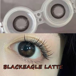 B-BLACKEAGLE LATTE COLOR CONTACT LENS (2PCS/PAIR)