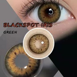B-BLACKSPOT IRIS GREEN COLOR CONTACT LENS (2PCS/PAIR)