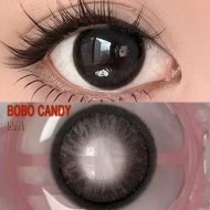 B-BOBO CANDY BLACK COLOR SOFT CONTACT LENS (2PCS/PAIR)