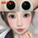 B-BOBO CANDY BLACK COLOR SOFT CONTACT LENS (2PCS/PAIR)