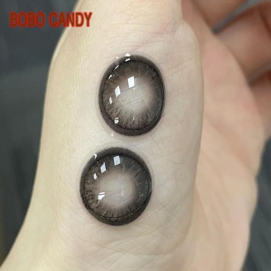 B-BOBO CANDY BLACK COLOR SOFT CONTACT LENS (2PCS/PAIR)