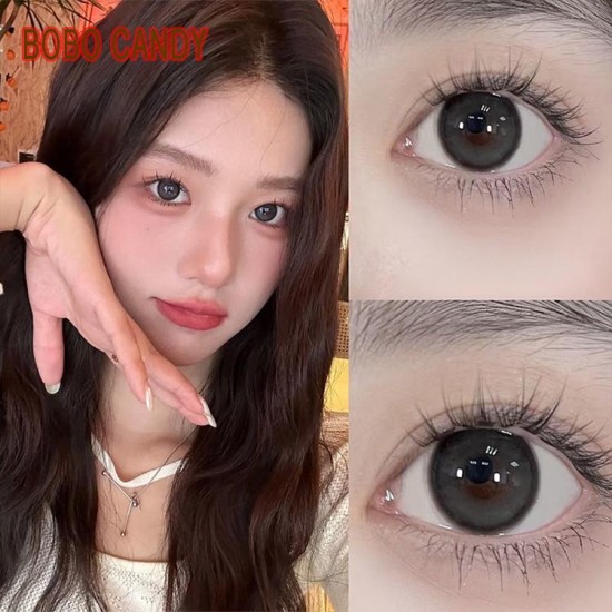 B-BOBO CANDY BLACK COLOR SOFT CONTACT LENS (2PCS/PAIR)