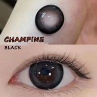 B-CHAMPINE BLACK COLOR SOFT CONTACT LENS (2PCS/PAIR)