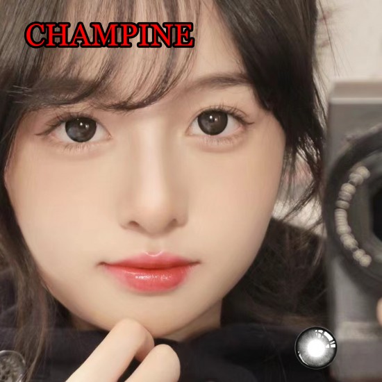 B-CHAMPINE BLACK COLOR SOFT CONTACT LENS (2PCS/PAIR)