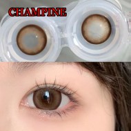 B-CHAMPINE RUM COLOR SOFT CONTACT LENS (2PCS/PAIR)
