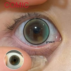 B-COMIC GREEN COLOR SOFT CONTACT LENS (2PCS/PAIR)