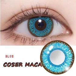 A-COSER MACA BLUE COLOR SOFT CONTACT LENS (2PCS/PAIR)