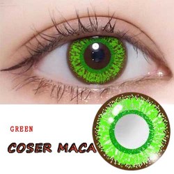 A-COSER MACA GREEN COLOR SOFT CONTACT LENS (2PCS/PAIR)