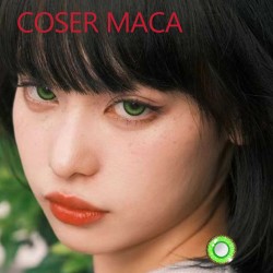 A-COSER MACA GREEN COLOR SOFT CONTACT LENS (2PCS/PAIR)