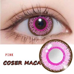A-COSER MACA PINK COLOR SOFT CONTACT LENS (2PCS/PAIR)