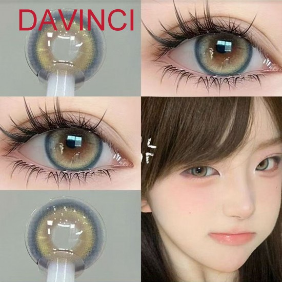 B-DAVINCI BROWN COLOR CONTACT LENS (2PCS/PAIR)