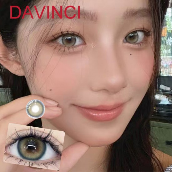B-DAVINCI BROWN COLOR CONTACT LENS (2PCS/PAIR)