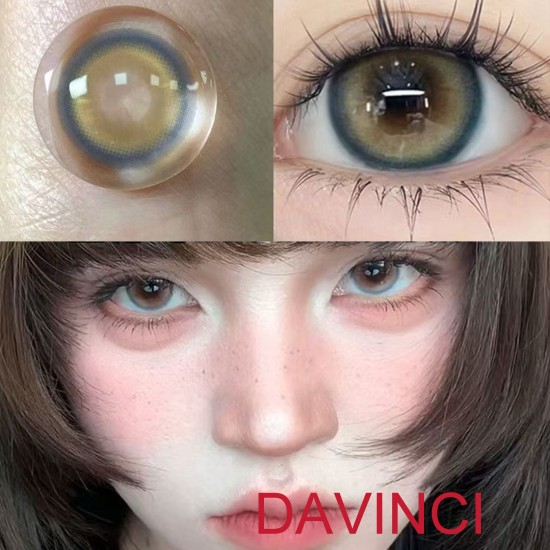 B-DAVINCI BROWN COLOR CONTACT LENS (2PCS/PAIR)