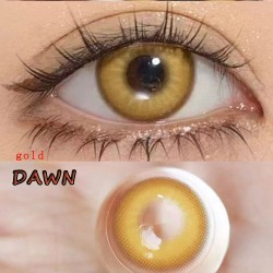 B-DAWN GOLD COLOR CONTACT LENS (2PCS/PAIR)