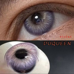 B-DUQUEEN VIOLET COLOR SOFT CONTACT LENS (2PCS/PAIR)