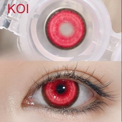 A-KOI RED COLOR SOFT CONTACT LENS (2PCS/PAIR)