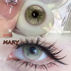 A-MARY GREEN COLOR SOFT CONTACT LENS (2PCS/PAIR)