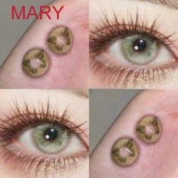 A-MARY GREEN COLOR SOFT CONTACT LENS (2PCS/PAIR)