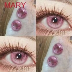 A-MARY PINK COLOR SOFT CONTACT LENS (2PCS/PAIR)