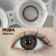 B-MUSA BROWN COLOR CONTACT LENS (2PCS/PAIR)