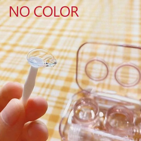 B-NO COLOR (-1.00 TO -12.00) YEARLY MYOPIA CLEAR CONTACT LENS (2PCS/PAIR)