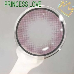 A-PRINCESS LOVE PINK COLOR CONTACT LENS (2PCS/PAIR)