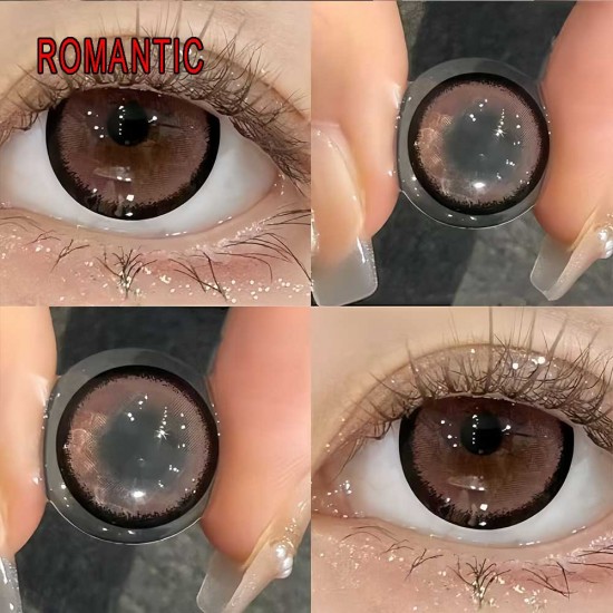 B-ROMANTIC PINK COLOR SOFT CONTACT LENS (2PCS/PAIR)