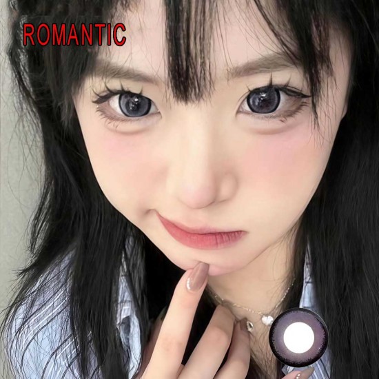 B-ROMANTIC VIOLET COLOR SOFT CONTACT LENS (2PCS/PAIR)