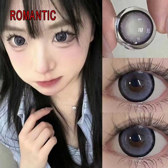 B-ROMANTIC VIOLET COLOR SOFT CONTACT LENS (2PCS/PAIR)
