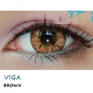 A-VIGA BROWN COLOR SOFT CONTACT LENS (2PCS/PAIR)