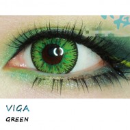 A-VIGA GREEN COLOR SOFT CONTACT LENS (2PCS/PAIR)