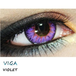 A-VIGA VIOLET COLOR SOFT CONTACT LENS (2PCS/PAIR)