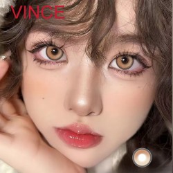 A-VINCE BROWN COLOR SOFT CONTACT LENS (2PCS/PAIR)