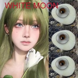 A-WHITE MOON GRAY COSPLAY COLOR CONTACT LENS (2PCS/PAIR)