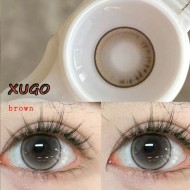 B-XUGO BROWN COLOR SOFT CONTACT LENS  (2PCS/PAIR)
